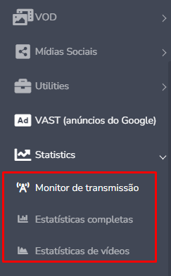 Web TV: como usar o Monitor de Transmissão e as Estatísticas do seu canal